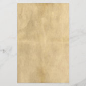 oud perkament briefpapier (Voorkant)