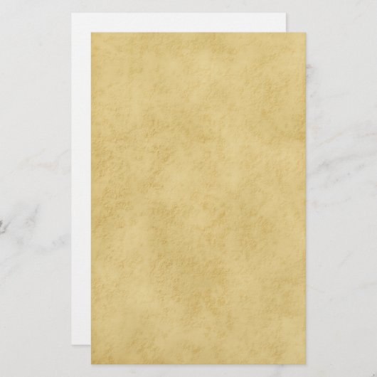 Oud perkament briefpapier (Voorkant / Achterkant)