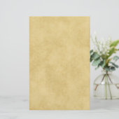 Oud perkament briefpapier (Staand voorkant)