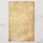 Oud  perkament briefpapier (Voorkant)