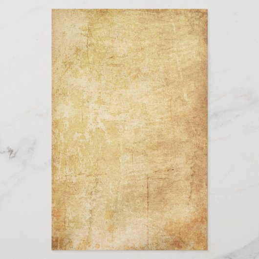 Oud  perkament briefpapier (Voorkant)