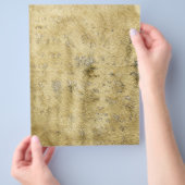 Oud perkament flyer (Hand)