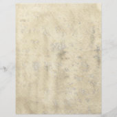 Oud perkament flyer (Achterkant)