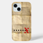 Oud perkamentpapier Case-Mate iPhone case (Achterkant)