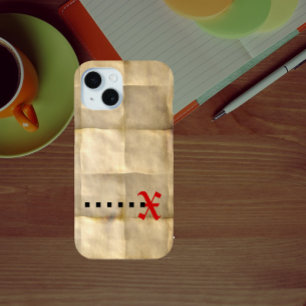 Oud perkamentpapier iPhone 15 case