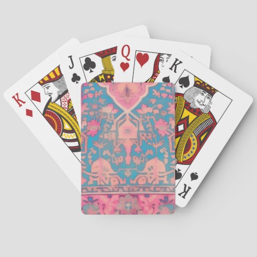 Oud Perzisch Pokerkaarten (Achterkant)