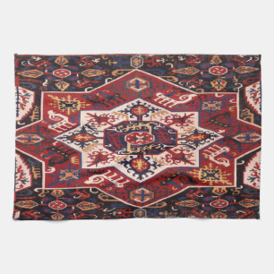 Oud Perzisch Turks Tapijt Theedoek