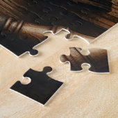 Oud Piraat Zeilschip 4 Legpuzzel (Zijkant)