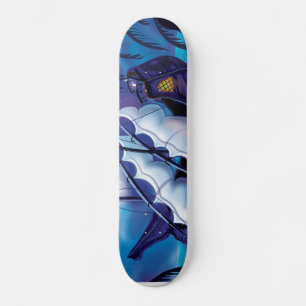 Oud piraatzeelieden gedoceerd persoonlijk skateboard