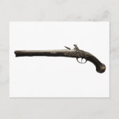 Oud Pistool Briefkaart (Voorkant)