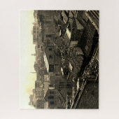 Oud porselein Kanton stad Legpuzzel (Verticaal)