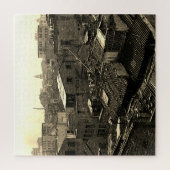 Oud porselein Kanton stad Legpuzzel (Verticaal)