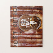 Oud postbericht in Randsburg Californië Legpuzzel (Verticaal)