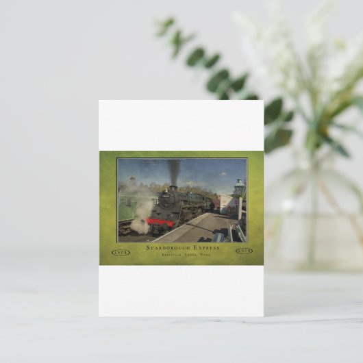 Oud Poster Briefkaart (Staand voorkant)