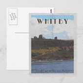 oud poster briefkaart whitby (Voorkant / Achterkant)