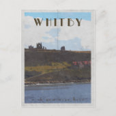 oud poster briefkaart whitby (Voorkant)