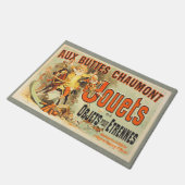Oud Poster Franse Speelgoed Joets Vrienden Deurmat (Schuin)