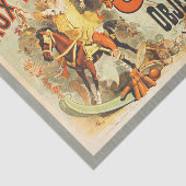Oud Poster Franse Speelgoed Joets Vrienden Tissuepapier (Detail)