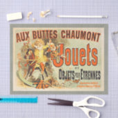 Oud Poster Franse Speelgoed Joets Vrienden Tissuepapier (Craft)