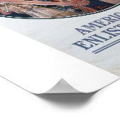 Oud Poster voor zeemacht rond 1917 (Hoek)