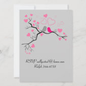 Oud record verjaardaguitnodiging. kaart (Achterkant)