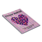 Oud Retro Liefde Hart Kunst Gebed Geloof Dagboek Notitieboek (Rechterzijde)