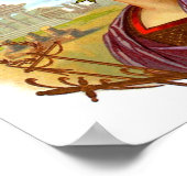 Oud Romein ~ Sigar- en sigarettenetiket Poster (Hoek)