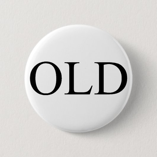 Oud Ronde Button 5,7 Cm (Voorkant)