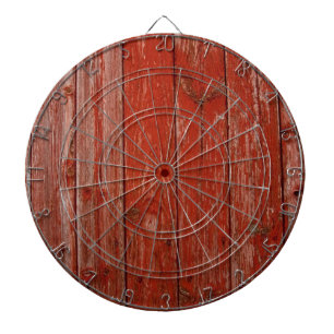 Oud-rood Dartbord