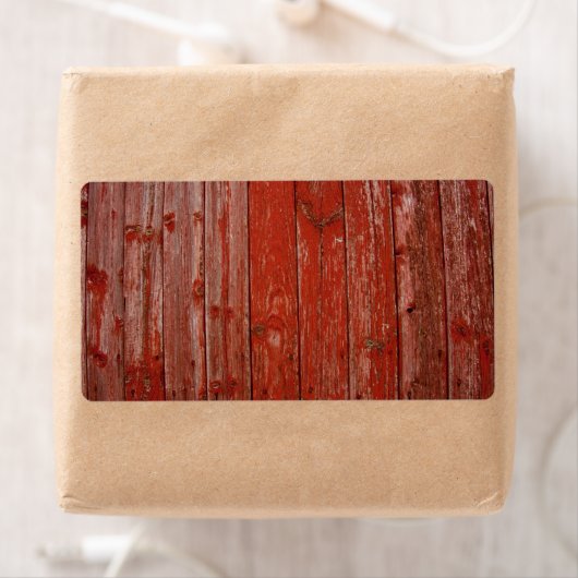Oud-rood Etiket (Insitu)