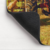 Oud rood muismat (Hoek)