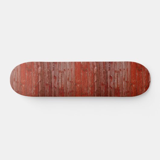 Oud-rood Skateboard (Horizontaal)