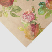 Oud  Roos — Floral print Tissuepapier (Detail)