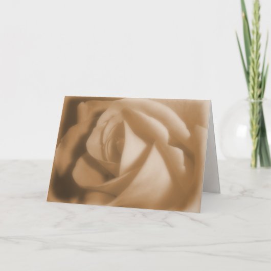 Oud roos kaart (Voorkant)