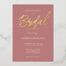 Oud Roos modern Eenvoudig Vrijgezellenfeest Gold