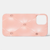 Oud roos, roze, achtergrond en textuur met leder Case-Mate iPhone case (Achterkant (horizontaal))