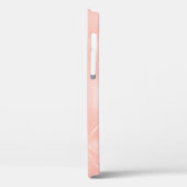 Oud roos, roze, achtergrond en textuur met leder Case-Mate iPhone case (Achterkant / Links)