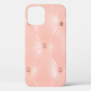 Oud roos, roze, achtergrond en textuur met leder Case-Mate iPhone case