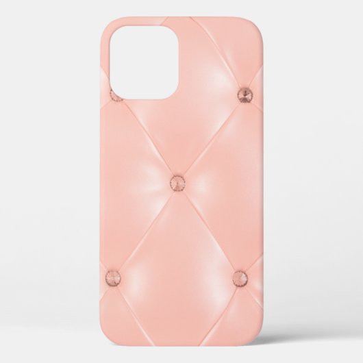 Oud roos, roze, achtergrond en textuur met leder Case-Mate iPhone case (Achterkant)