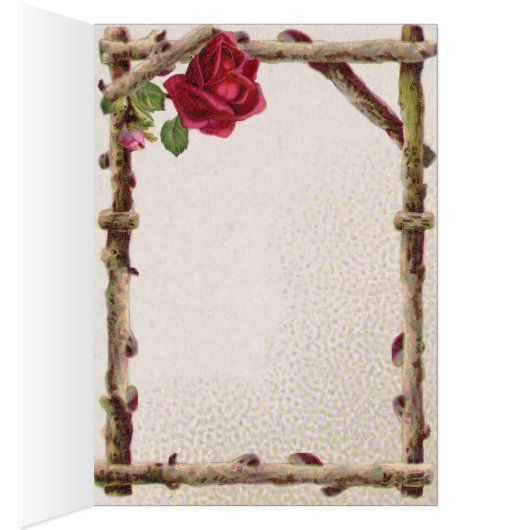  oud roos rustiek Victoriaans Antiek (Binnen (Rechts))