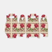 oud roos rustiek Victoriaans Antiek Bedankdoosjes (Uitgevouwen)