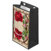 oud roos rustiek Victoriaans Antiek Klein Cadeauzakje (Voorkant Gekanteld)