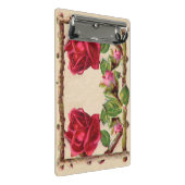 oud roos rustiek Victoriaans Antiek Mini Klembord (Schuin)