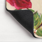  oud roos rustiek Victoriaans Antiek Muismat (Hoek)