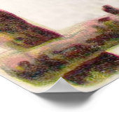 oud roos rustiek Victoriaans Antiek Poster (Hoek)