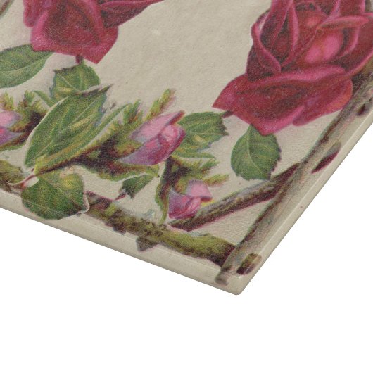 oud roos rustiek Victoriaans Antiek Snijplank (Hoek)