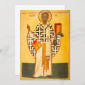 Oud Russisch icoon van St.Nicholas (Voorkant / Achterkant)