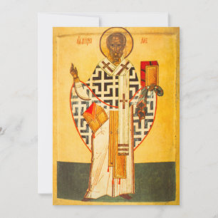 Oud Russisch icoon van St.Nicholas