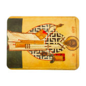Oud Russisch icoon van St.Nicholas Magneet (Horizontaal)