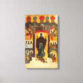 Oud Russisch pictogram De Intercessie Canvas Afdruk (Voorkant)